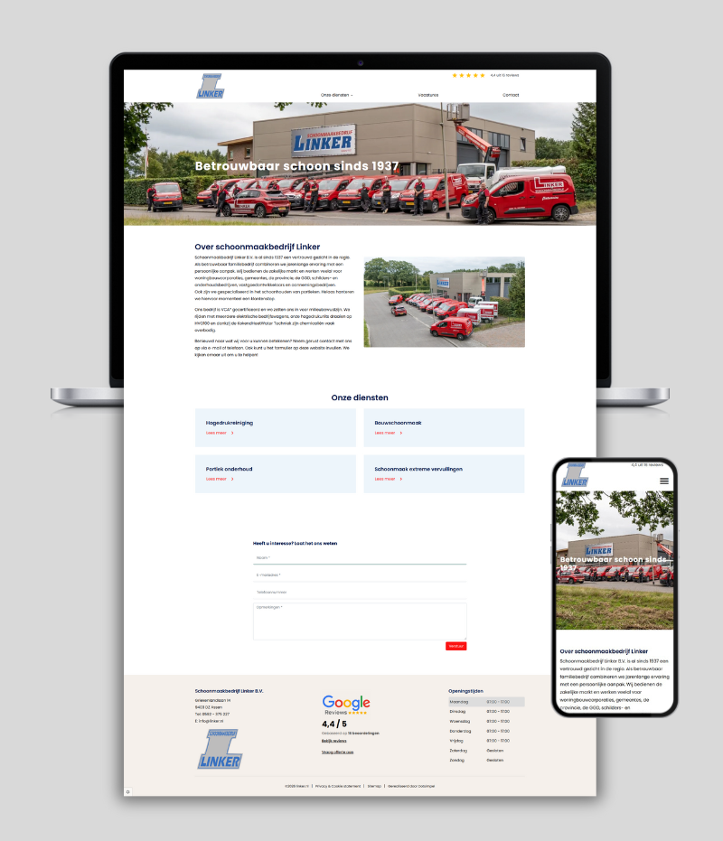 Schoonmaakbedrijf Linker